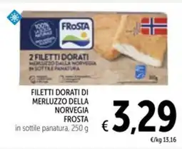 Spazio Conad Filetti dorati di merluzzo della norvegia FROSTA offerta