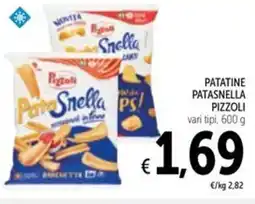 Spazio Conad Patatine patasnella PIZZOLI offerta