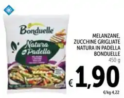 Spazio Conad Melanzane, zucchine grigliate natura in padella BONDUELLE offerta