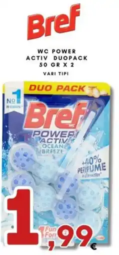 Ferdico Bref wc power activ duopack offerta