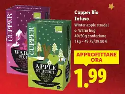 Lidl Cupper Bio Infuso offerta