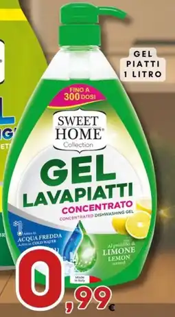 Ferdico Sweet home collection gel piatti offerta