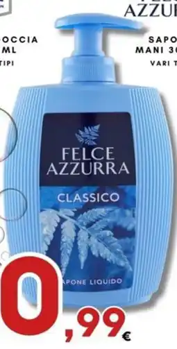 Ferdico Felce azzurra sapone mani offerta