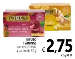 Spazio Conad Infuso TWININGS offerta