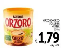 Spazio Conad Orzoro orzo solubile NESTLÉ offerta