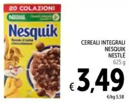Spazio Conad Cereali integrali nesquik NESTLÉ offerta