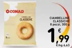 Spazio Conad Ciambelline classiche CONAD offerta