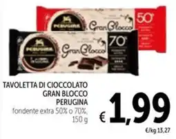 Spazio Conad Tavoletta di cioccolato gran blocco PERUGINA offerta