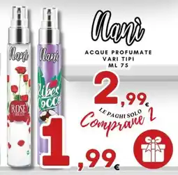 Ferdico Nani acque profumate offerta