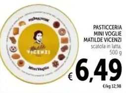Spazio Conad Pasticceria mini voglie matilde VICENZI offerta