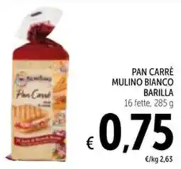 Spazio Conad Pan carrè mulino bianco BARILLA offerta