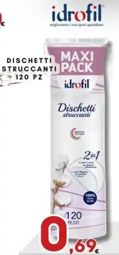 Ferdico Idrofil dischetti struccanti pack offerta