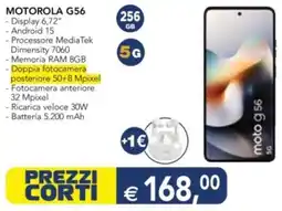 Esselunga MOTOROLA G56 offerta