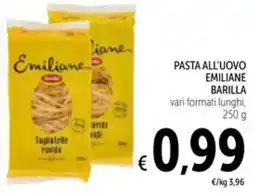 Spazio Conad Pasta all'uovo emiliane BARILLA offerta