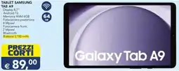 Esselunga TABLET SAMSUNG TAB A9 offerta