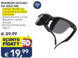 Esselunga NUVISION OCCHALI DA SOLE SBS offerta