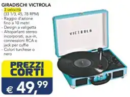Esselunga GIRADISCHI VICTROLA offerta