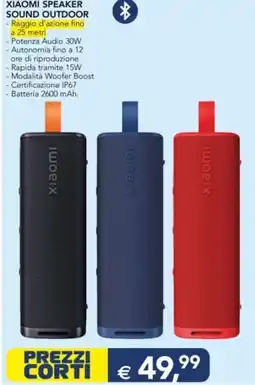 Esselunga Xiaomi speaker sound outdoor offerta