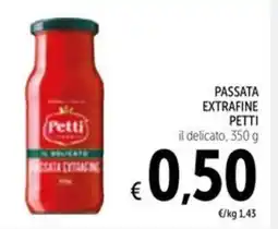 Spazio Conad Passata extrafine PETTI offerta
