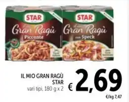Spazio Conad Il mio gran ragù STAR offerta