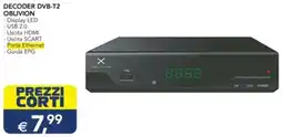 Esselunga DECODER DVB-T2 OBLIVION offerta