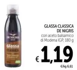 Spazio Conad Glassa classica DE NIGRIS offerta