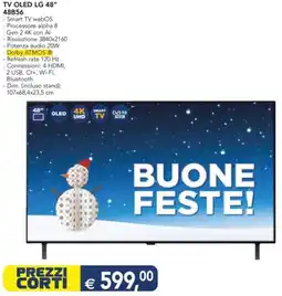 Esselunga TV OLED LG 48" 48B56 offerta