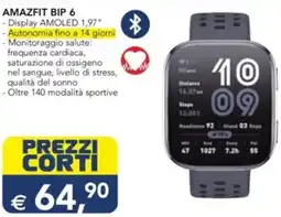 Esselunga AMAZFIT BIP 6 offerta