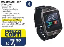 Esselunga SMARTWATCH 257 GSM DZ09 offerta