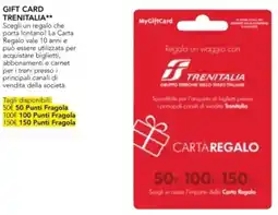 Esselunga Gift card trenitalia offerta