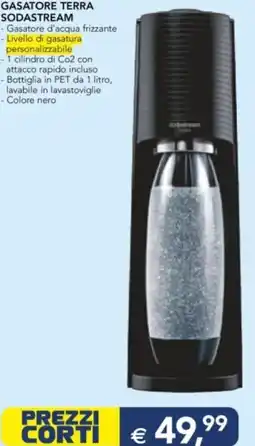 Esselunga Gasatore terra sodastream offerta