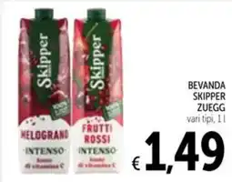 Spazio Conad Bevanda skipper ZUEGG offerta
