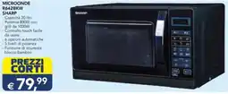 Esselunga MICROONDE R642BKW SHARP offerta