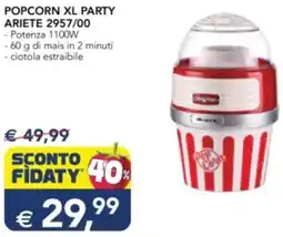 Esselunga POPCORN XL PARTY ARIETE 2957/00 offerta