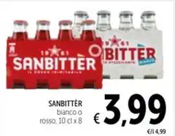 Spazio Conad SANBITTER bianco o rosso offerta
