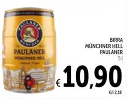 Spazio Conad Birra münchner hell PAULANER offerta