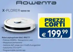 Esselunga Rowenta X-PLORER SERIE 90 Robot aspirapolvere Mod. RR8777 offerta