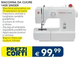 Esselunga MACCHINA DA CUCIRE 1408 SINGER offerta