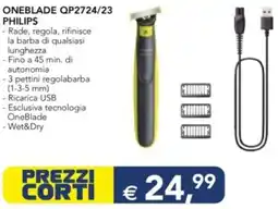 Esselunga ONEBLADE QP2724/23 PHILIPS offerta