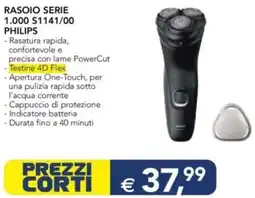 Esselunga RASOIO SERIE 1.000 S1141/00 PHILIPS offerta