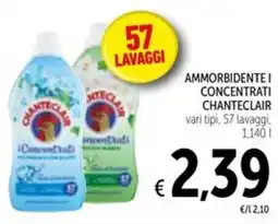 Spazio Conad Ammorbidente i concentrati CHANTECLAIR offerta