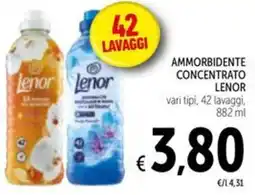 Spazio Conad Ammorbidente concentrato LENOR offerta