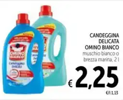 Spazio Conad Candeggina delicata OMINO BIANCO offerta