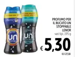 Spazio Conad Profumo per il bucato un stoppable LENOR offerta