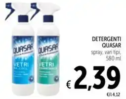 Spazio Conad Detergenti QUASAR offerta