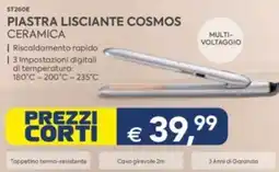 Esselunga BaByliss ST260E PIASTRA LISCIANTE COSMOS CERAMICA offerta