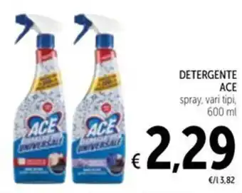 Spazio Conad Detergente ACE offerta