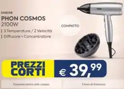 Esselunga BaByliss D580DE PHON COSMOS 2100W offerta