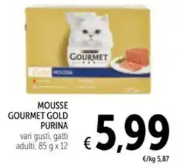 Spazio Conad Mousse gourmet gold GOURMET offerta