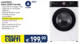 Esselunga LAVATRICE DAYA DSW712618A offerta